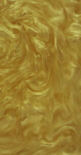 4K竖屏俯视金色液体漩涡状