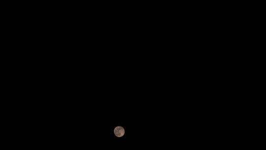 4K月亮升起延时摄影视频素材视频素材模板下载
