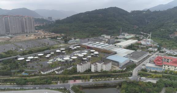 城市航拍 福建 莆田 城厢区 莆田市美术馆