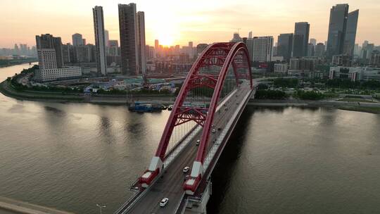 武汉长江大桥视频素材模板下载