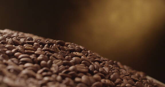 咖啡 咖啡豆 美食 浓郁 特写