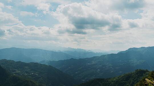 高山云景延时