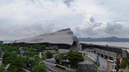 深圳南山蛇口港特写空镜素材宣传片