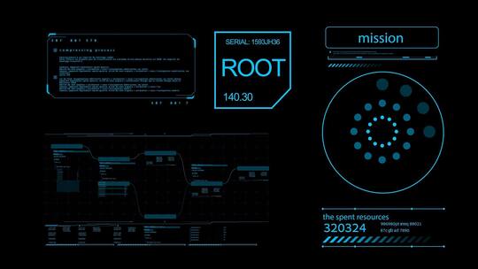 HUD科技元素合集