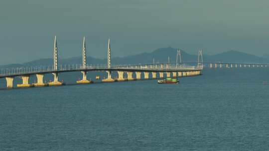 珠海航拍港珠澳大桥