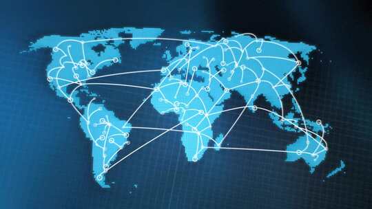 世界地图 科技连线