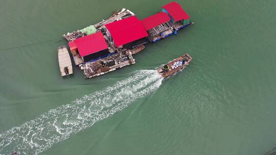 原创 福建宁德霞浦沙滩海岸线自然风光航拍