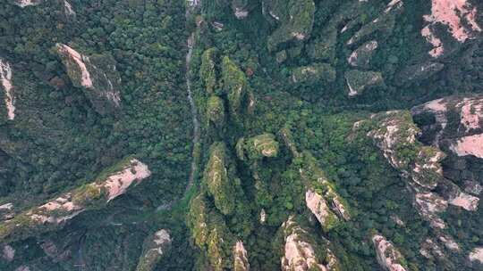 湖南张家界武陵源袁家界地质奇观