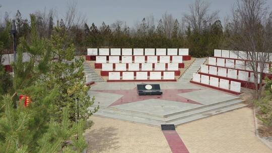 盐池革命纪念馆红军陵视频素材模板下载