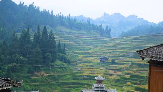 贵州千户苗寨人文 生活场景