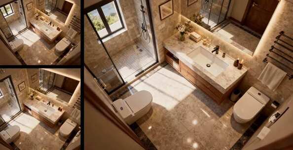 现代风格卫生间室内装修