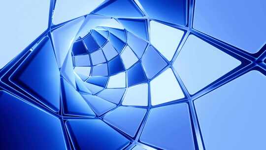 充满活力，隧道，3d，动画