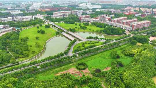 上海市闵行区上海交通大学闵行校区校园风景