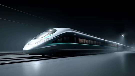 中国高速列车飞驰未来交通运输新篇章