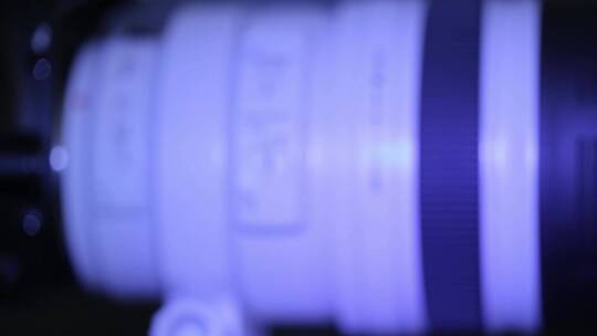 相机单反镜头大炮小白长焦视频拍摄设备视频素材模板下载