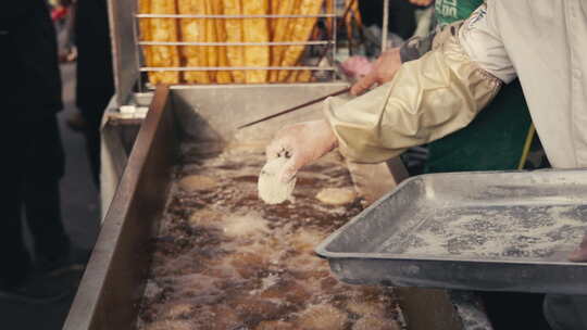 东北辽宁沈阳早市人文生活气息美食升格素材