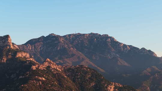 泰安泰山山顶风景