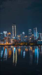 重庆解放碑步行街夜景