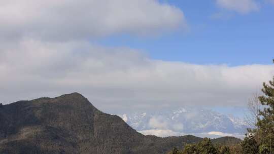 川西泸定牛背山