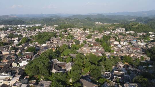 贵阳青岩古镇5A景区航拍