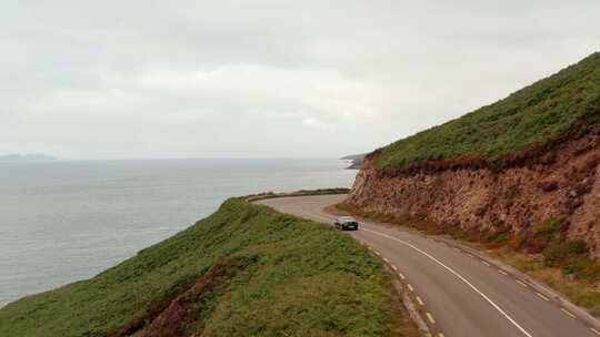 爱尔兰，海岸，公路，汽车