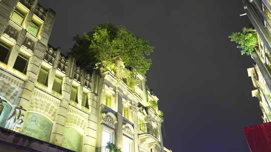 温州五马步行街夜景