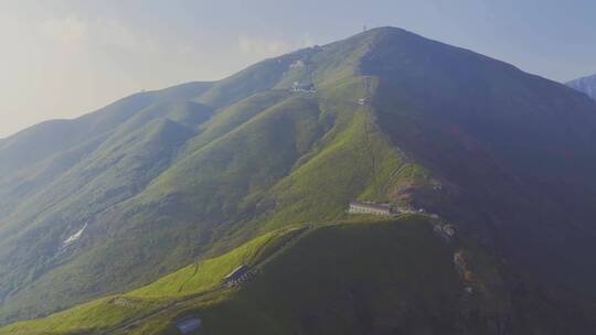 江西萍乡武功山自然风景区初秋风光