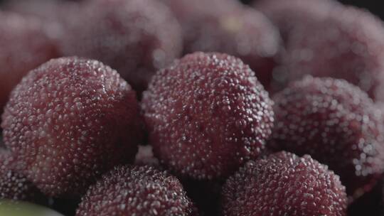 影棚实拍新鲜杨梅LOG