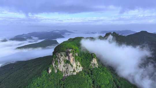 辽宁桓仁五女山大美中国云海翻涌