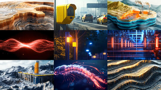 物联网传感器生物技术未来概念7高清在线视频素材下载