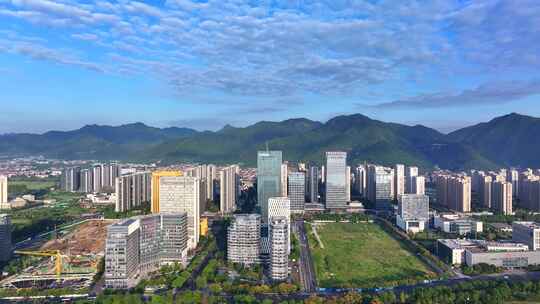 浙江富阳城市风景