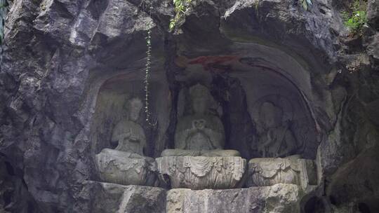 杭州飞来峰灵隐寺青林洞