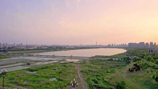 【4K】河南洛阳城市大景航拍