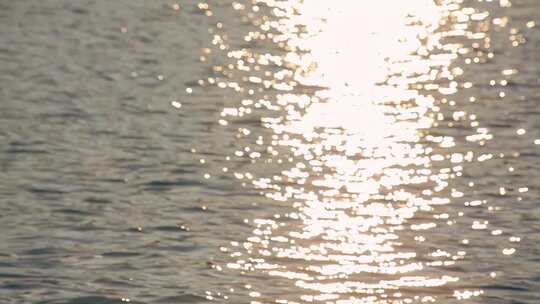 波光粼粼 黄昏湖面 湖泊 背景 海面 朝阳