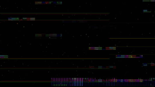 屏幕信号故障特效快速闪烁视频素材模板下载