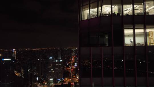 上海夜景航拍