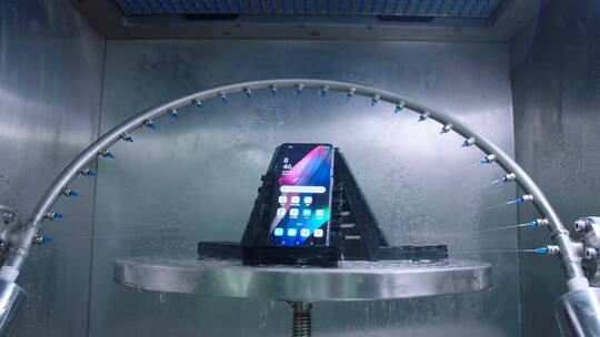 手机防水性能测试 全景