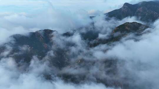 大气磅礴祖国壮美河山山峰云海空境合集