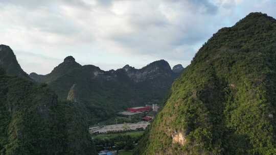 广西阳朔山景民宿风光