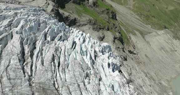 特特曼冰川，瑞士阿尔卑斯山，瑞士，冰
