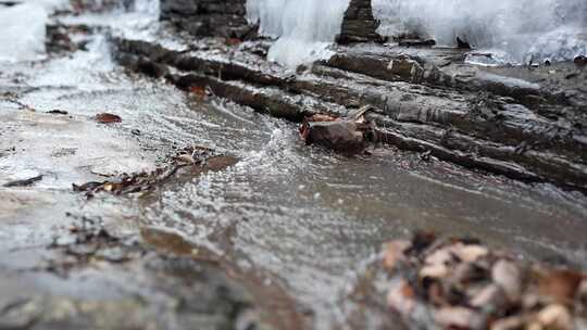 小溪 流水 高山 水 河流 流水