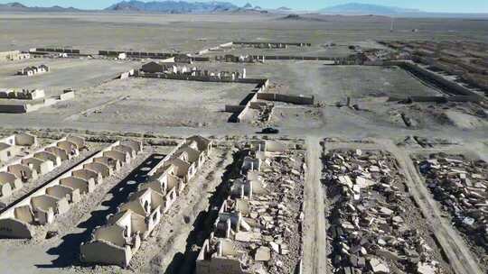 冷湖石油基地遗址