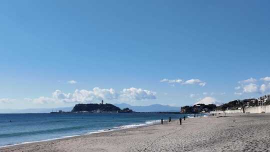 镰仓大海与富士山