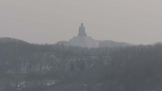 敦化正觉寺大佛航拍