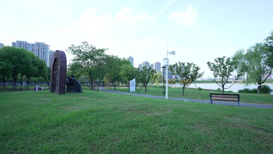 武汉杨春湖城市生态公园风景