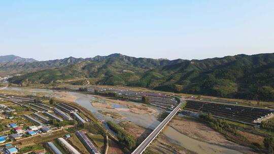 辽宁山川河流航拍