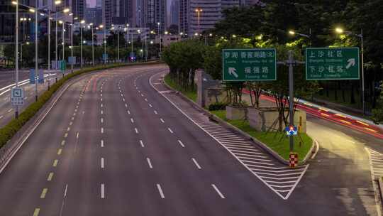 深圳福田CBD大湾区平安大厦延时