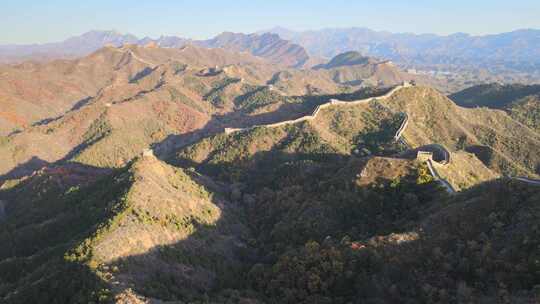 河北金山岭长城航拍