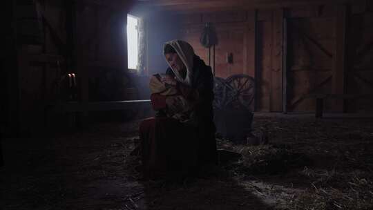 圣母玛利亚耶稣基督诞生圣徒