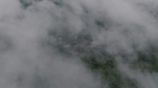 杭州西湖灵隐景区三天竺航拍